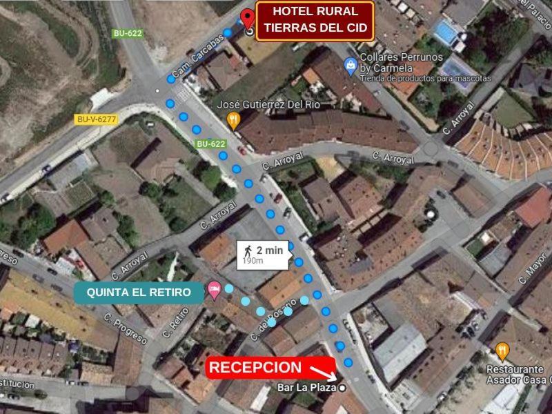 Hotel Rural Tierras Del Cid Quintanadueñas 外观 照片