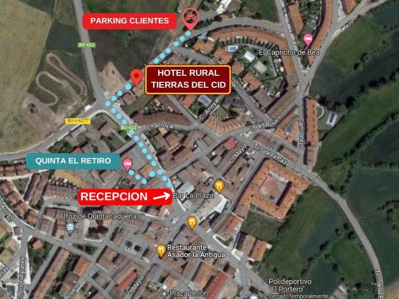 Hotel Rural Tierras Del Cid Quintanadueñas 外观 照片